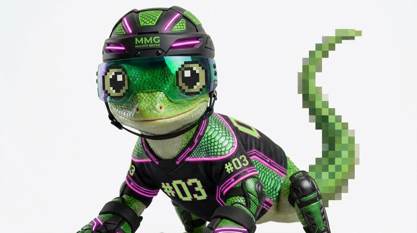 green gecko wearing 202604261642